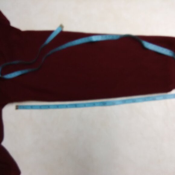 Natural Reflections pullover "fleece" maroon color XL - NWT new - Picture 10 of 14